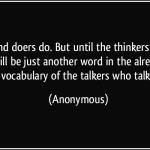 Indians are Talkers not Doers